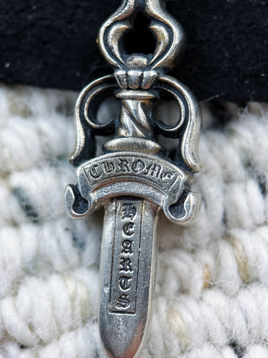 Chrome Hearts Double Dagger Pendant