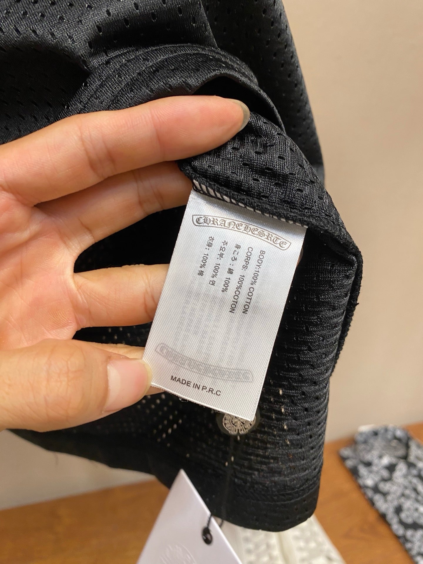 Chrome Hearts Mesh Stadium Football Jersey