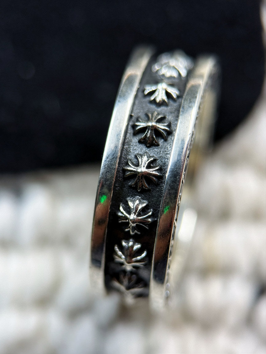 Chrome Hearts Mini CH Plus Spinner Ring
