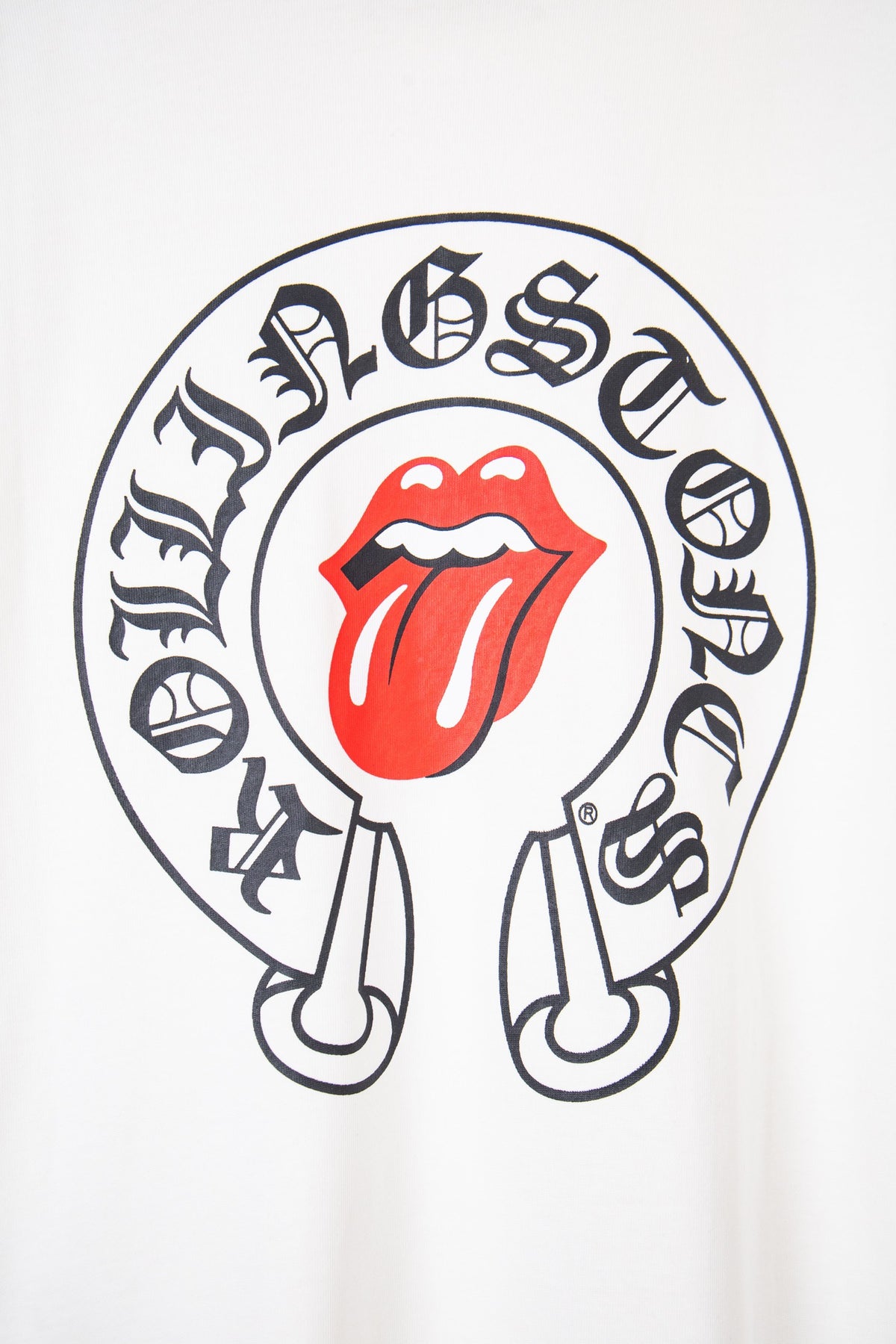 Chrome Hearts x Rolling Stones Horseshoe Long Sleeve T-Shirt