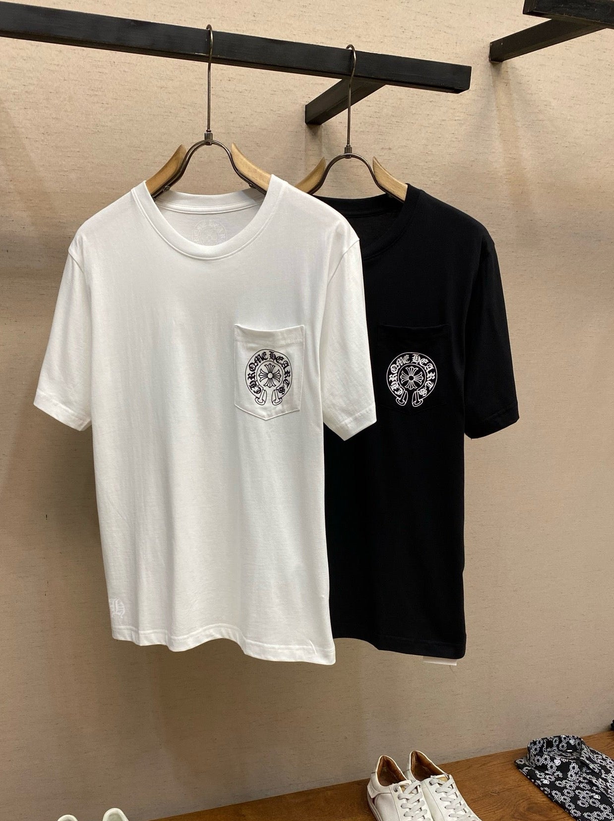 Chrome Hearts Miami Exclusive Horseshoe Logo T-Shirt