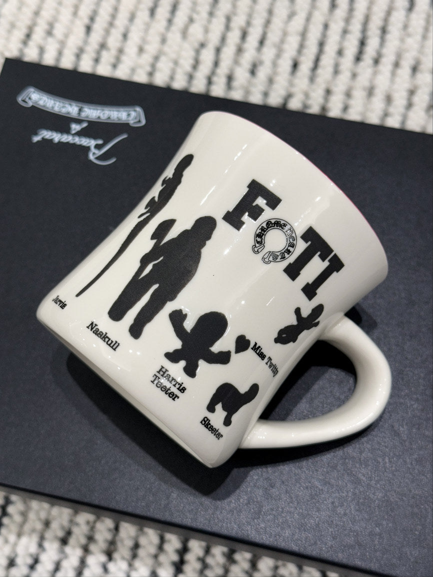 Limited Chrome Hearts x Joe Foti Ceramic Mug