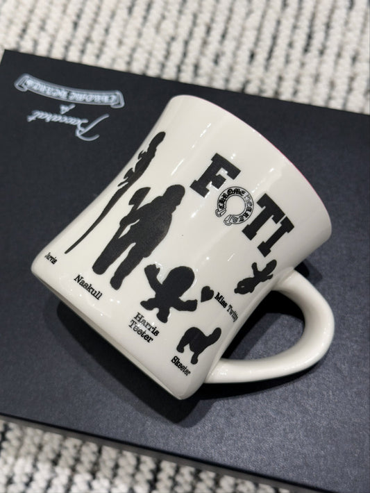 Limited Chrome Hearts x Joe Foti Ceramic Mug
