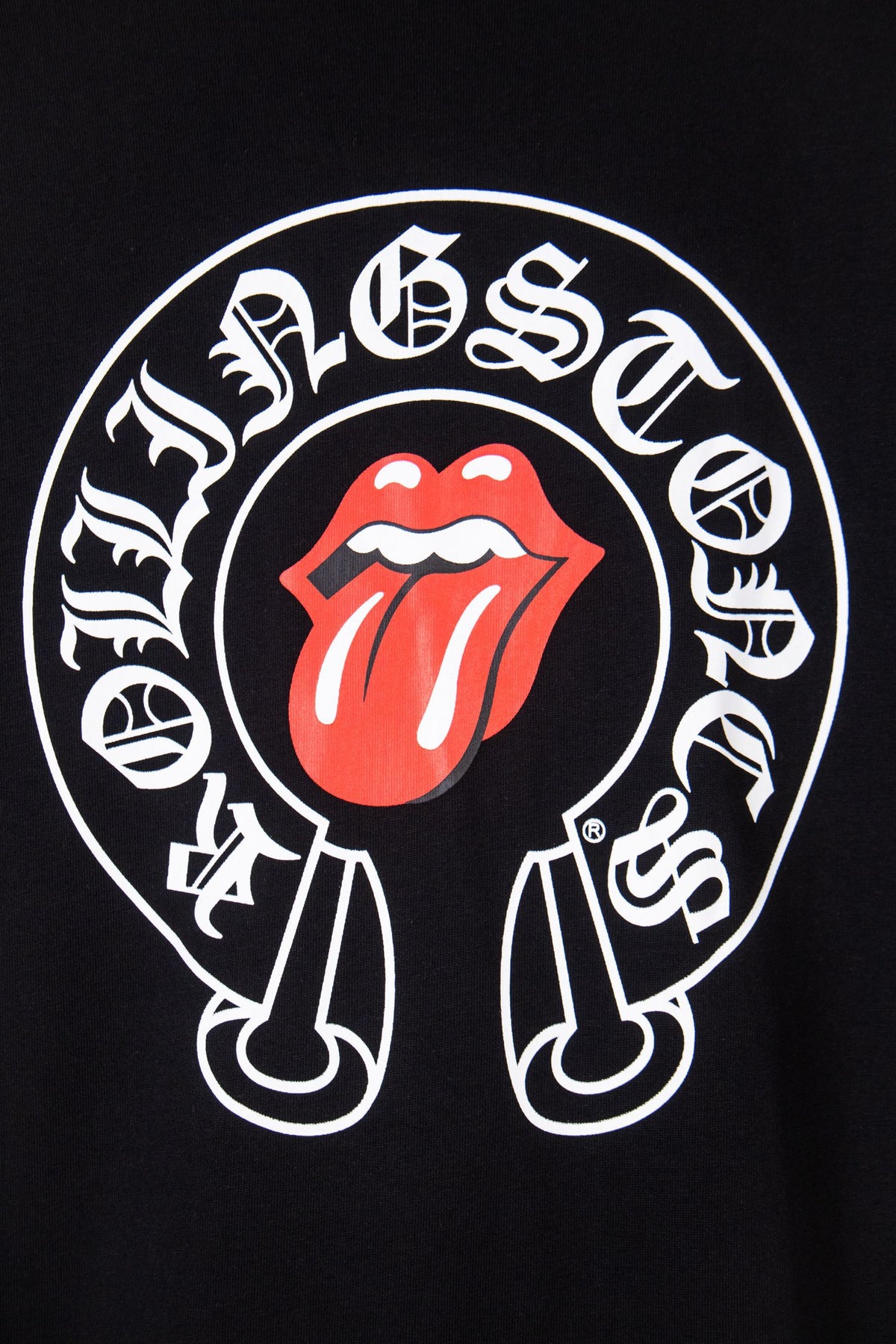 Chrome Hearts x Rolling Stones Horseshoe Long Sleeve T-Shirt