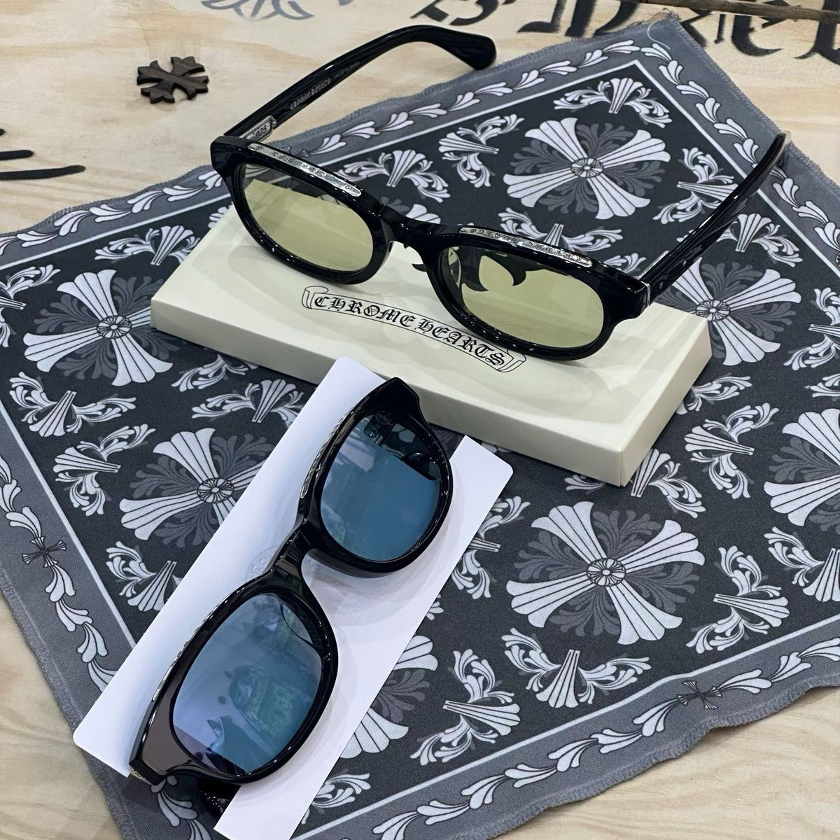 Chrome Hearts Lowrider Sunglasses – 3 Lens Colourways