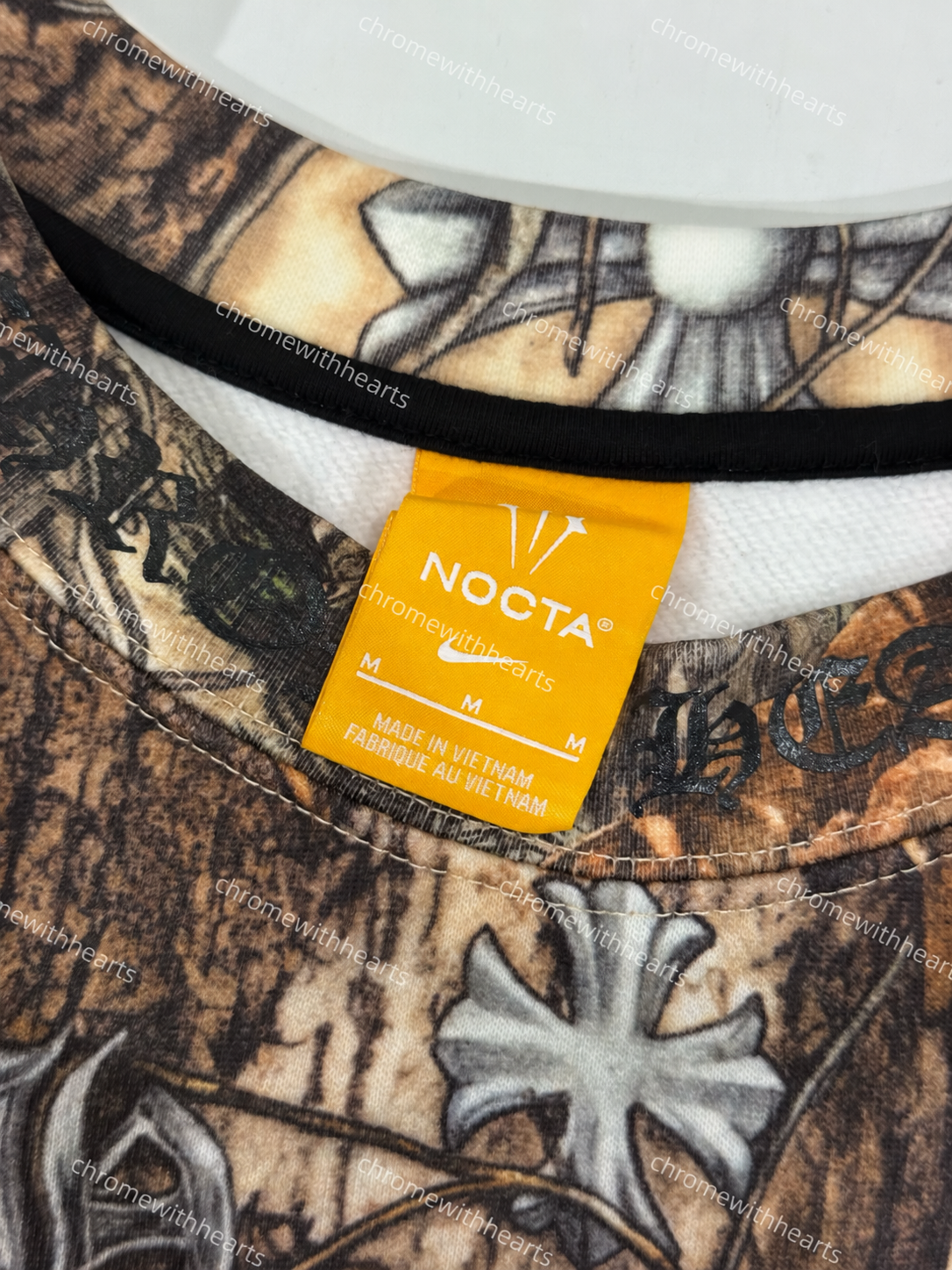Chrome Hearts × Nike NOCTA Realtree Camo Crewneck Sweatshirt