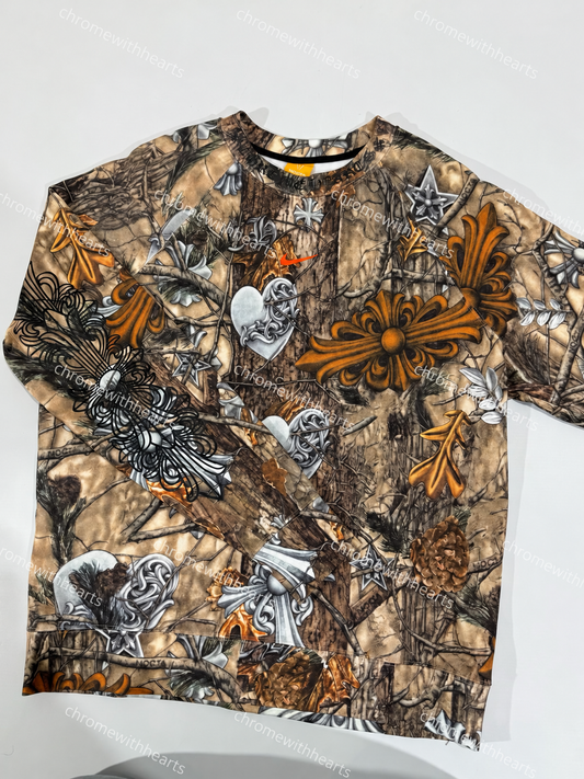 Chrome Hearts × Nike NOCTA Realtree Camo Crewneck Sweatshirt