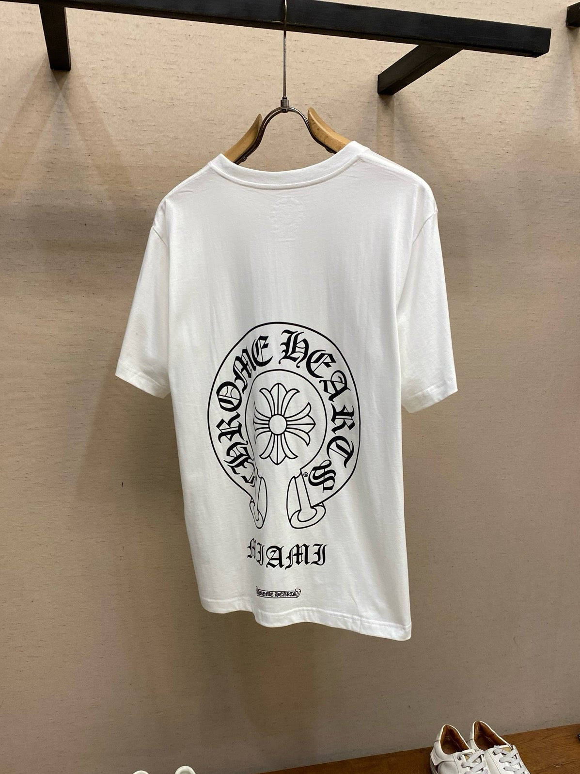 Chrome Hearts Miami Exclusive Horseshoe Logo T-Shirt
