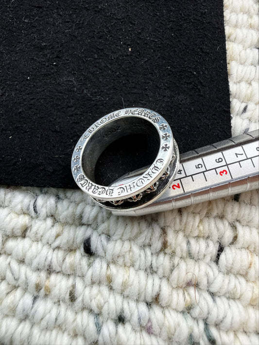 Chrome Hearts Mini CH Plus Spinner Ring