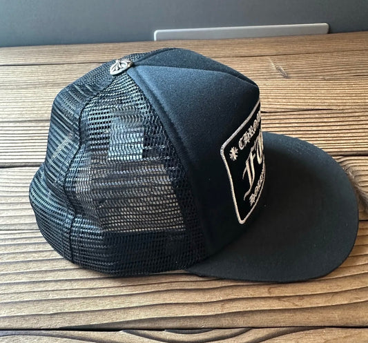 Chrome Hearts FUCK Hollywood Trucker Hat