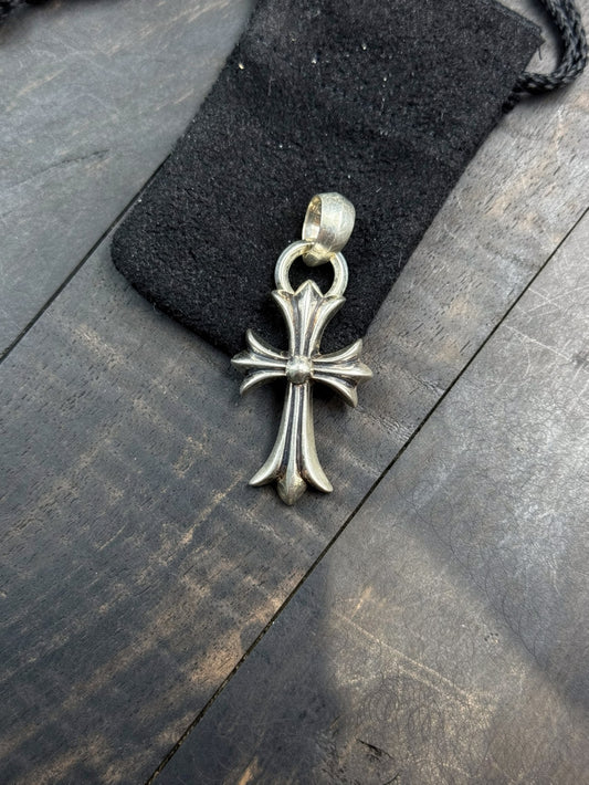 Chrome Hearts Small CH Cross Pendant with Bale