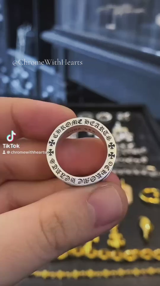 Chrome Hearts Mini CH Plus Spinner Ring